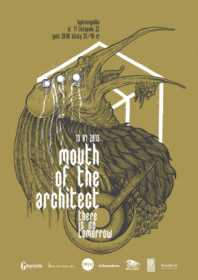Mouth of the Architect, There Is No Tomorrow (Warszawa, Hydrozagadka, 13.07.2013)
