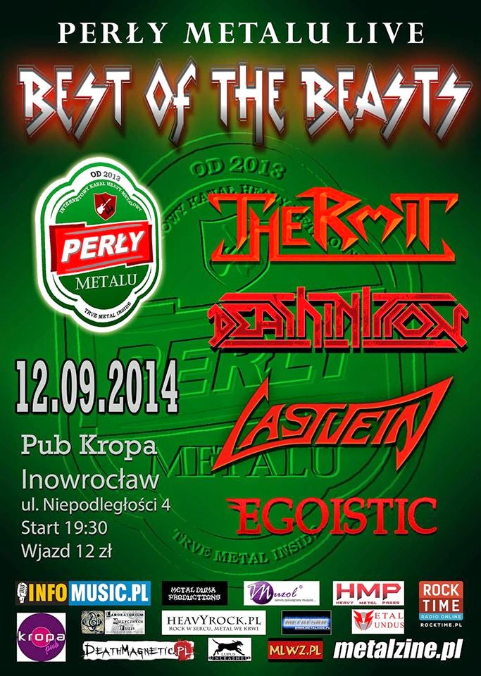 Pierwszy koncert z cyklu "Perły Metalu Live" już we wrześniu!