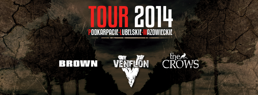 Ugly 10, The Crows, Brown, Venflon (Warszawa, Voodoo Club, 08.11.2014)