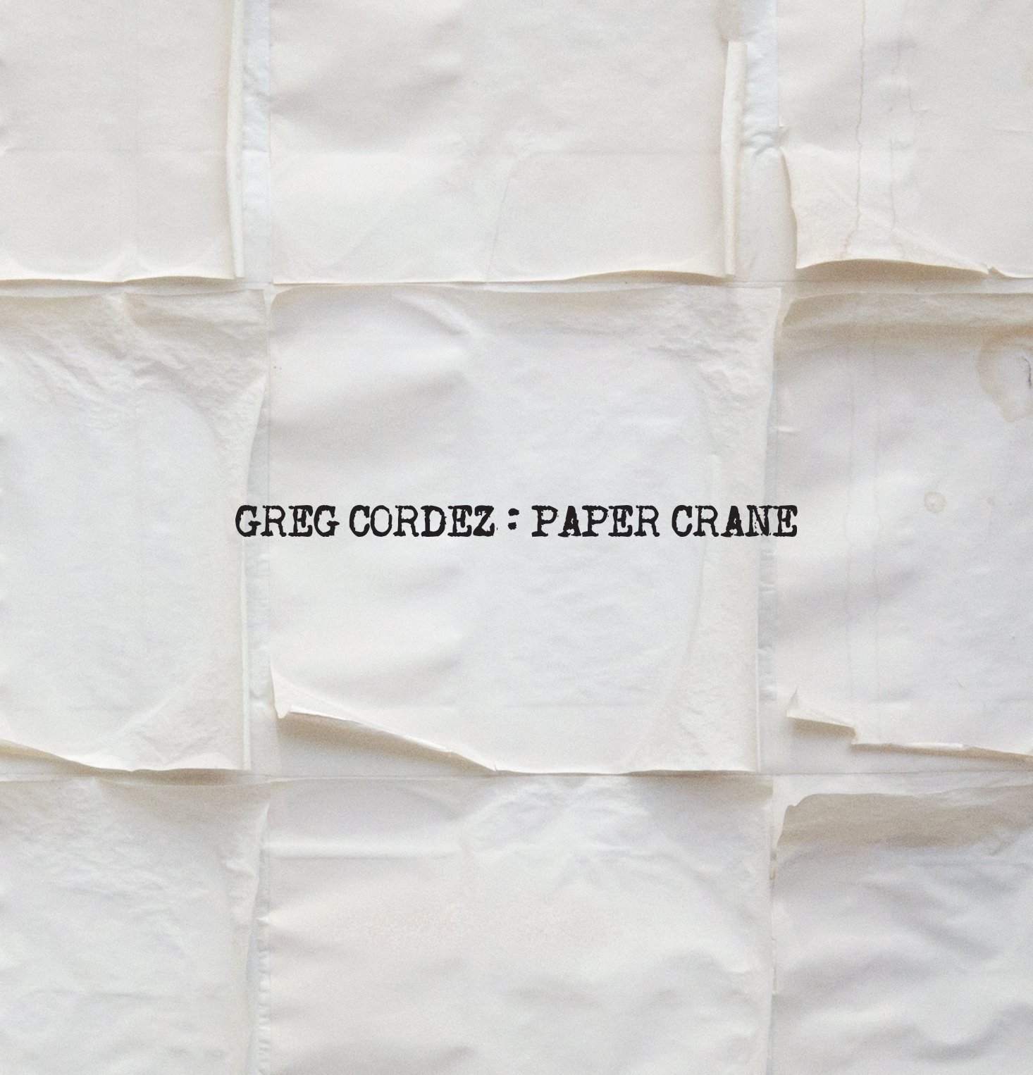 Greg Cordez - Paper Crane