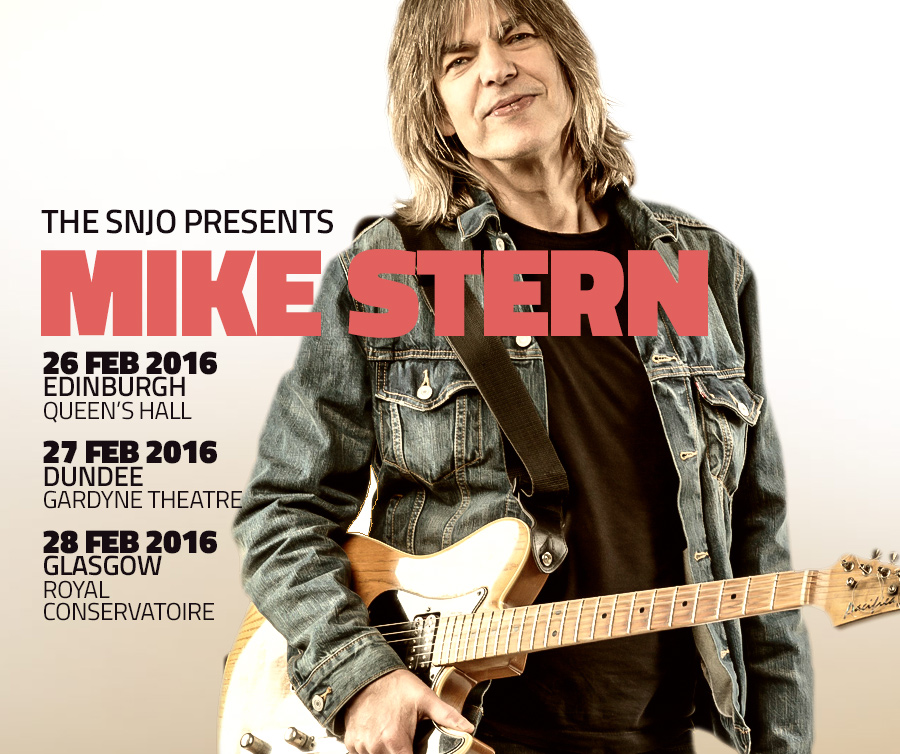 The Scottish National Jazz Orchestra presents Mike Stern
