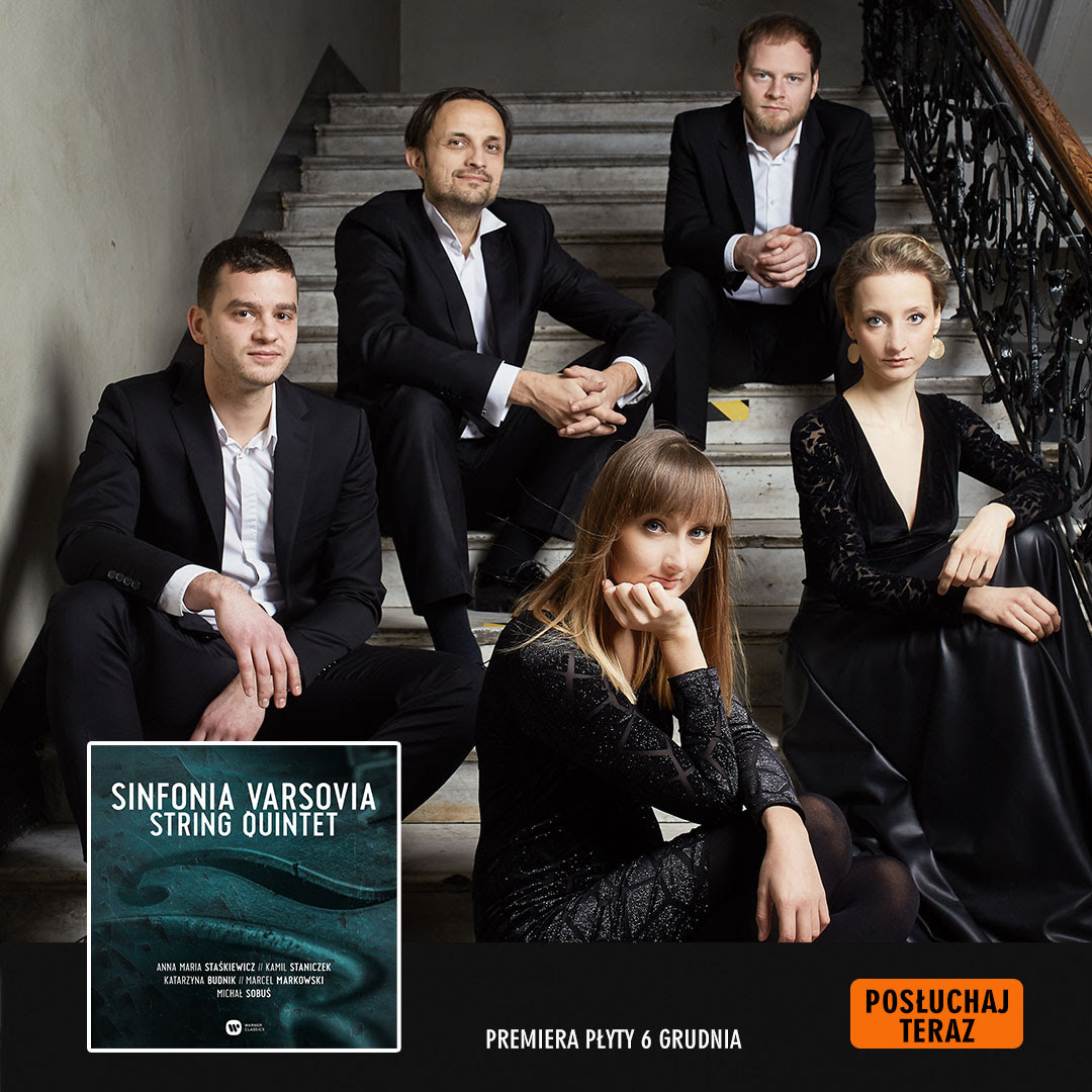 Debiutancki album Sinfonia Varsovia String Quintet