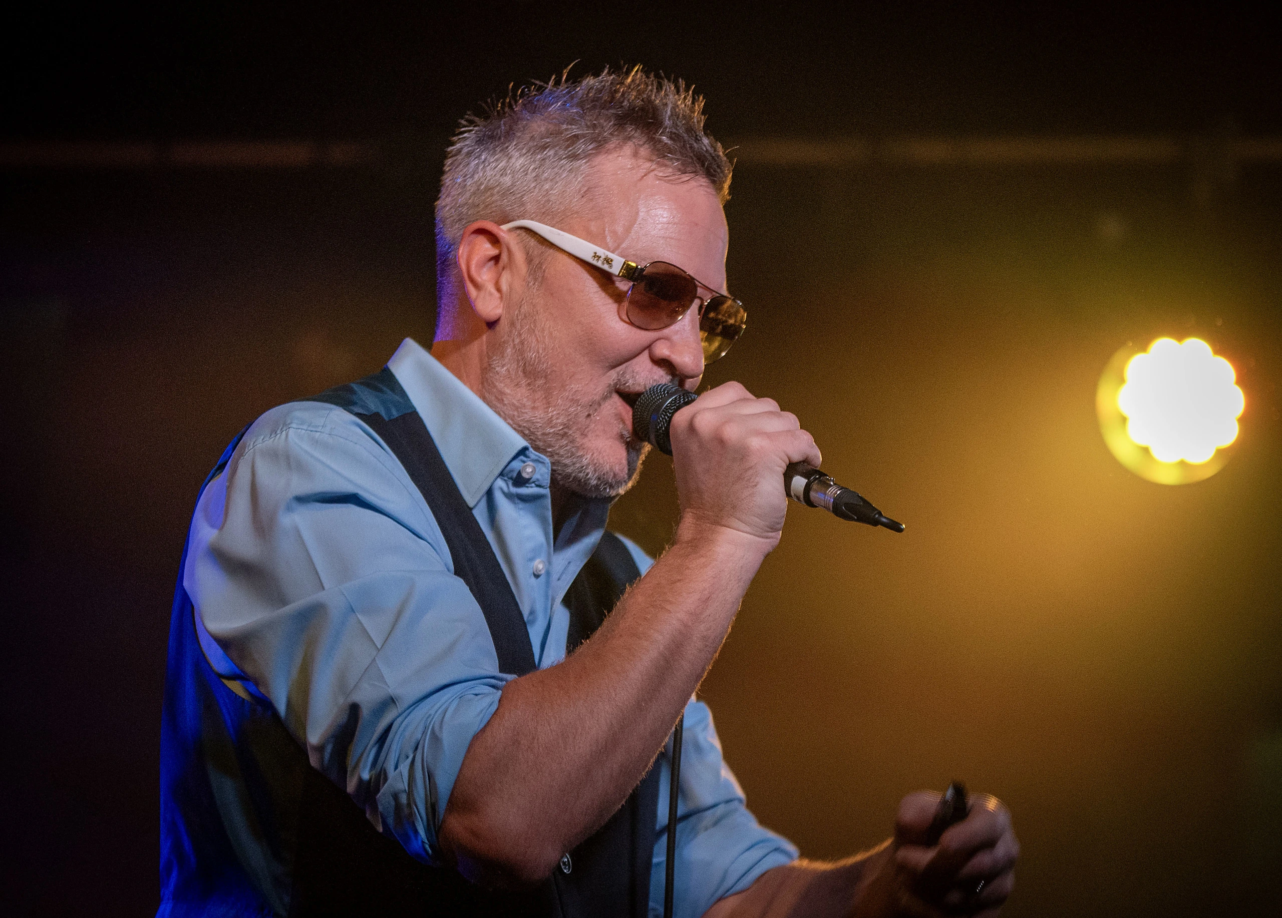 Brian 'Fast' Leser - Fun Lovin' Criminals - Fot. Marcin Puławski