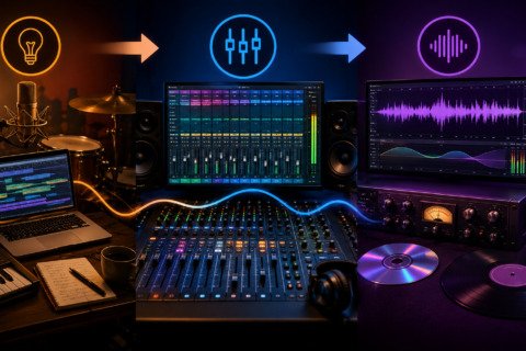 Miks a mastering – czym naprawdę się różnią