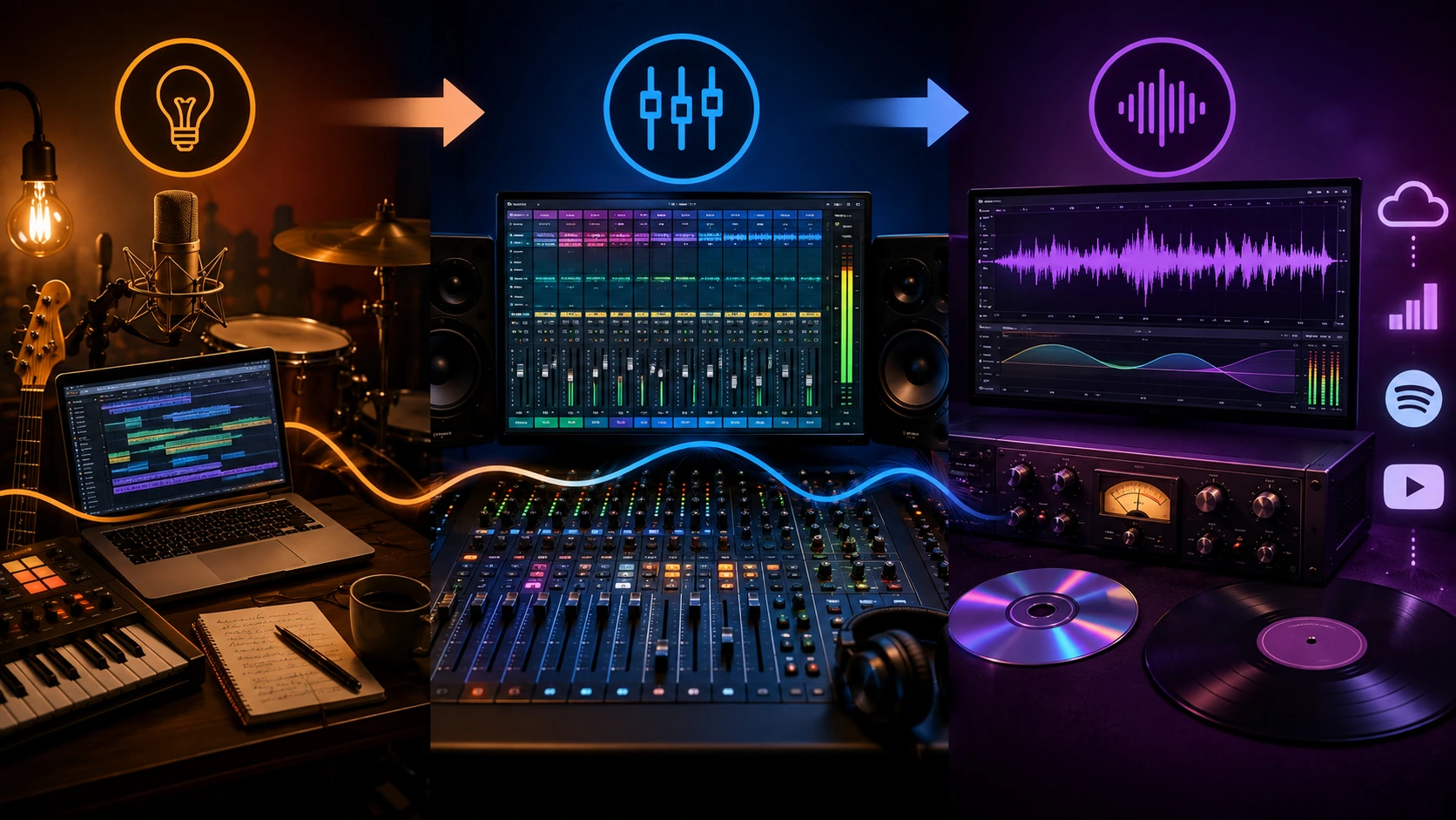 Miks a mastering – czym naprawdę się różnią