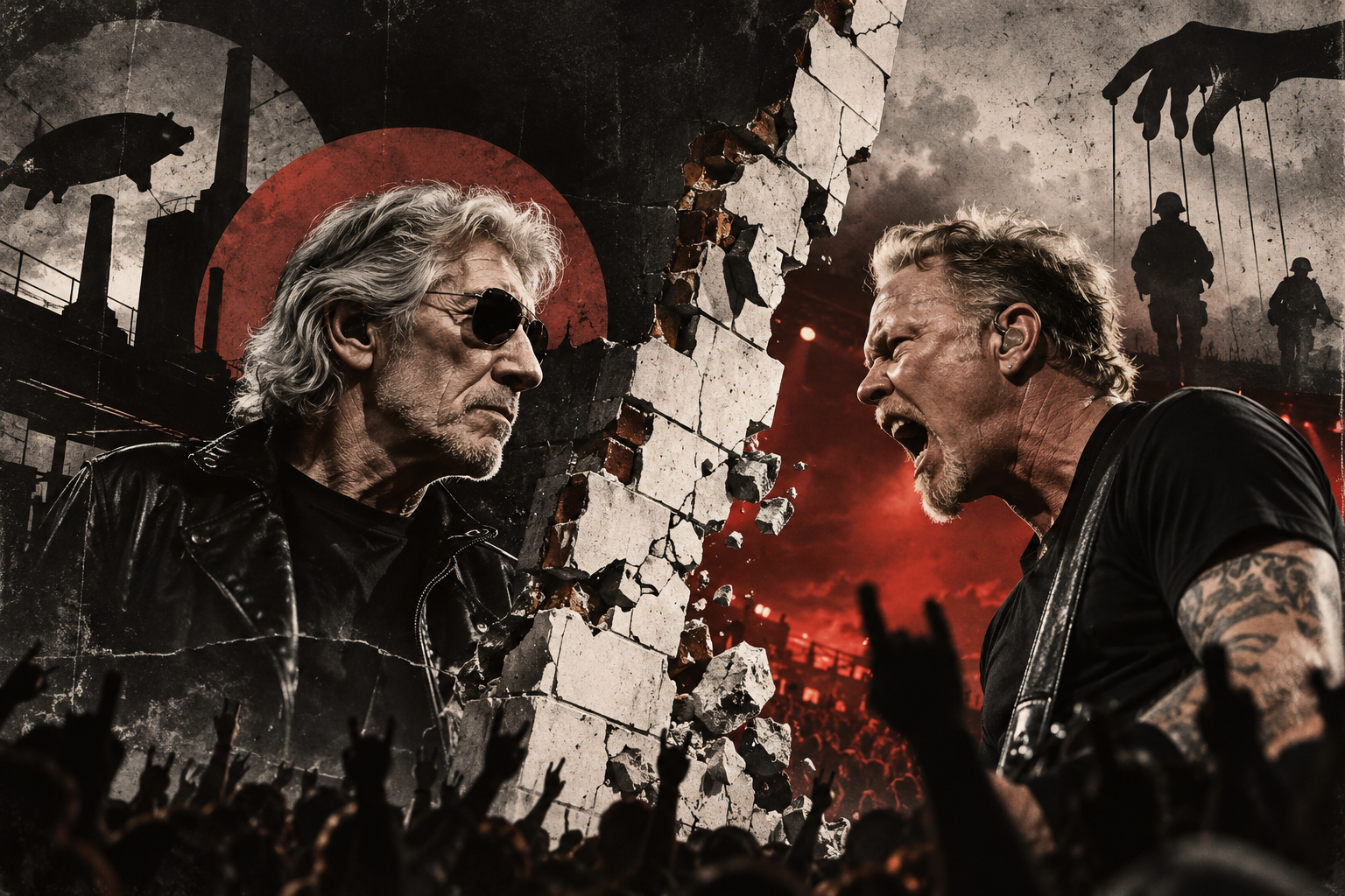 Roger Waters kontra James Hetfield. Empatia po chamsku